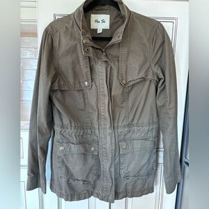 Army Green Per Se Utility Jacket Size M